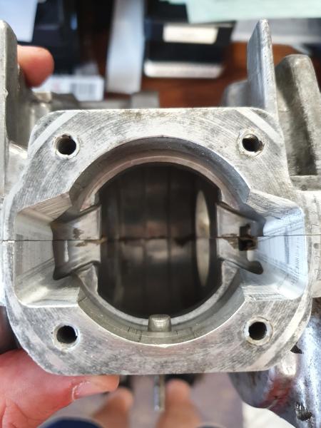 Athena 70ccm Überströmer E50 Motorblock